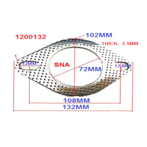 1200132 Silancer Gain Gasket